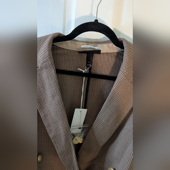 Lane Bryant The Bryant Blazer Plaid Double Breasted Jacket Womens Plus Sz 20 NWT - Picture 3 of 12